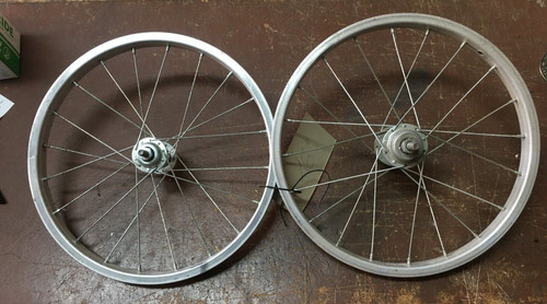 Coppia ruote bicicletta - coppia,