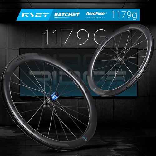 Set ruote ryet 1179g carbonio - 1179g,