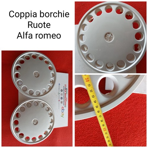 Coppia borchie coppe ruote - borchie,